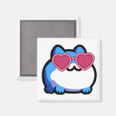 Liebe Toby Magnet (Vorderseite/Rückseite)