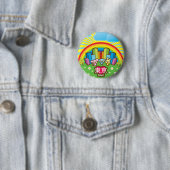 Liebe-Tokyo-Knopf Button (Beispiel)