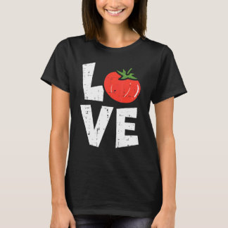 Liebe Tomatengärten Gemüsebaumgarten Männer T-Shirt