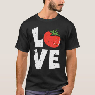Liebe Tomatengärten Gemüsebaumgarten Männer T-Shirt