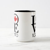 LIEBE Toronto 15oz Zweifarbige Tasse (Mittel)