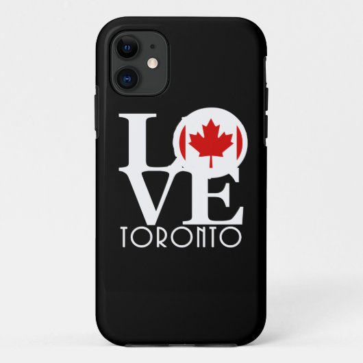 LIEBE Toronto, Kanada Case-Mate iPhone Hülle (Rückseite)