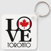 LIEBE Toronto Kanada Schlüsselanhänger (Rückseite)
