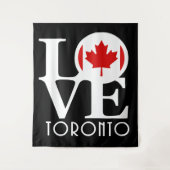 LIEBE Toronto, Kanada Wandteppich (Vorderseite)