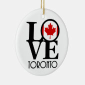 LIEBE Toronto Keramik Ornament (Rechts)