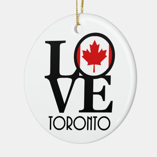 LIEBE Toronto Keramik Ornament (Links)