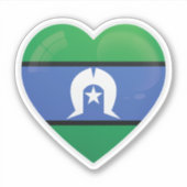 Liebe Torres Strait Islands Aufkleber (Vorderseite)