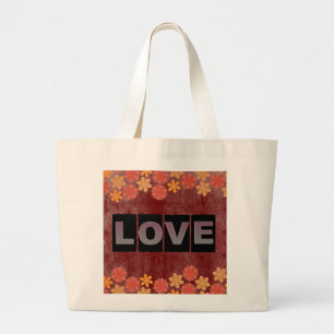 Liebe Tote Bag Jumbo Stoffbeutel