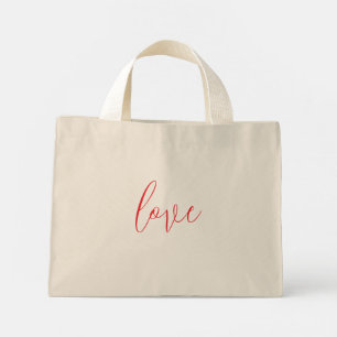 LIEBE TOTE BAG MINI STOFFBEUTEL