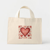 LIEBE TOTE BAG MINI STOFFBEUTEL (Vorne)