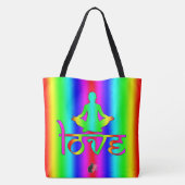 Liebe Tote Bag Tasche (Rückseite)