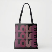 Liebe Tote Bag Tasche (Vorderseite)