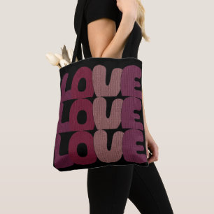 Liebe Tote Bag Tasche