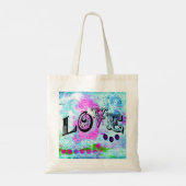Liebe Tote Bag Tragetasche (Rückseite)