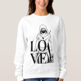 Liebe töten: Mysteriöse Assassin Art Sweatshirt