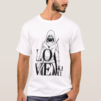 Liebe töten: Mysteriöse Assassin Art T-Shirt