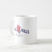 Liebe tötet kaffeetasse (Vorderseite Links)