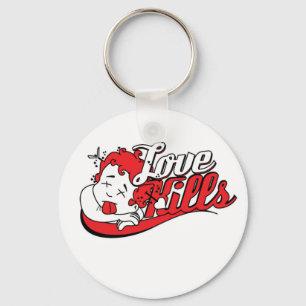 Liebe tötet schlüsselanhänger