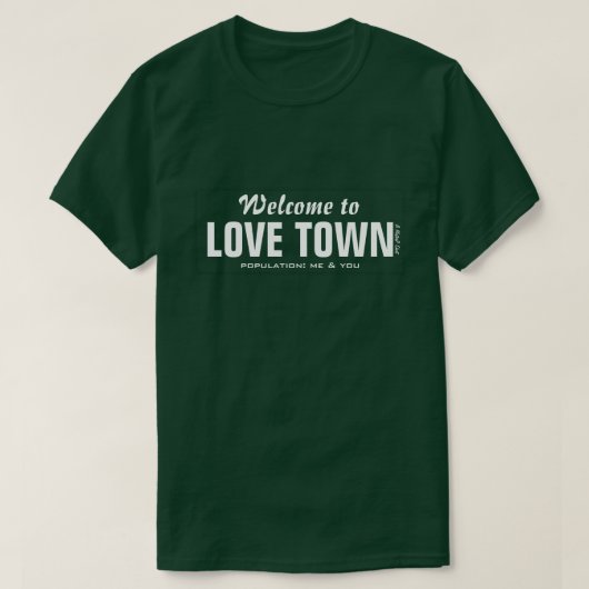 Liebe Town - Ein MisterP-Shirt T-Shirt (Design vorne)