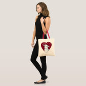 Liebe Tragetasche (Vorderseite (Model))