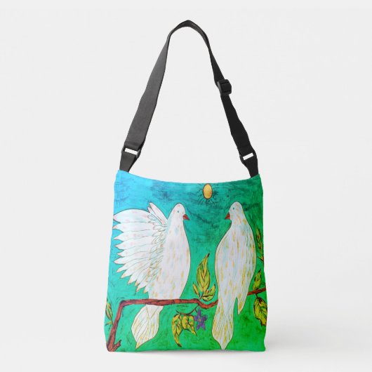 Liebe Tragetaschen Mit Langen Trägern (Vorderseite)