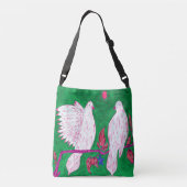 Liebe Tragetaschen Mit Langen Trägern (Rückseite)