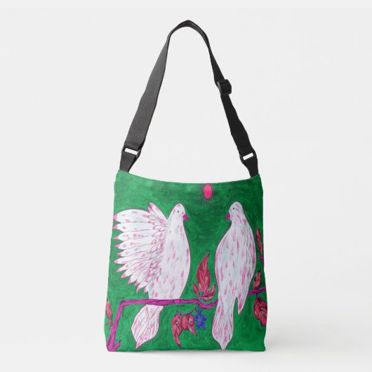 Liebe Tragetaschen Mit Langen Trägern (Vorderseite)