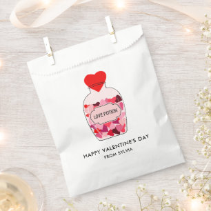 Liebe Tränke glücklich Valentinstag Personalisiert Geschenktütchen