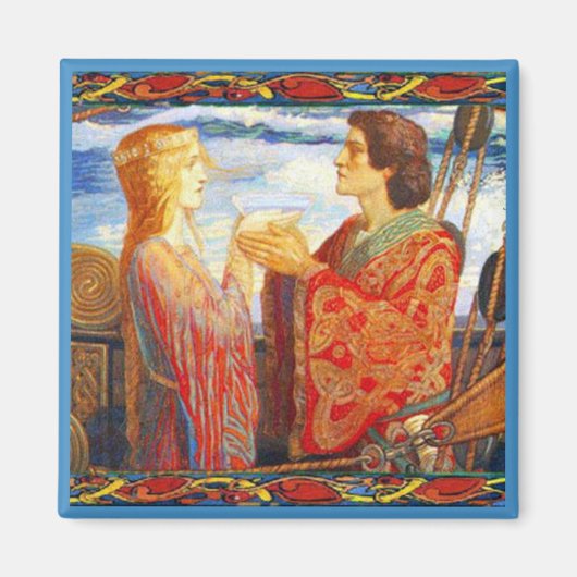 Liebe Tränke John Duncan Magnet (Vorne)