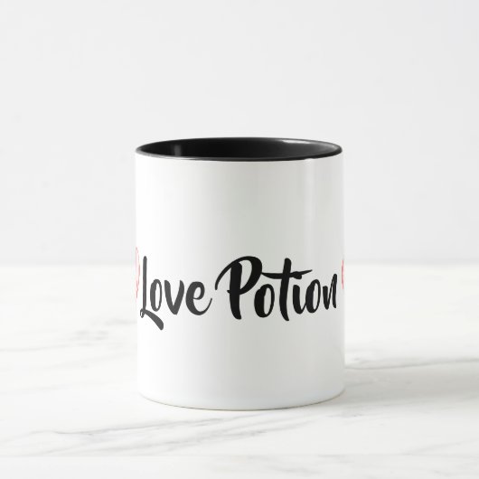 Liebe Tränke Kaffee Tasse Valentinstag Geschenk (Zentrum)