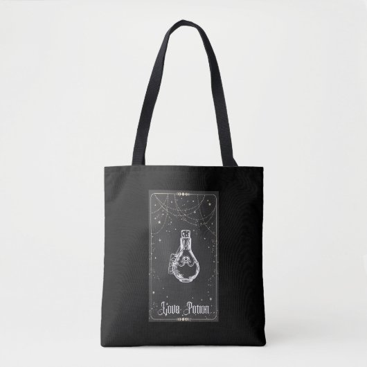 Liebe Tränke Tarot Tote Tasche (Vorderseite)
