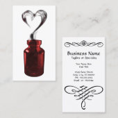 Liebe Tränke Visitenkarte (Vorne/Hinten)