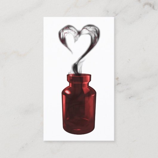 Liebe Tränke Visitenkarte (Vorderseite)