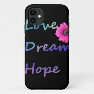 Liebe, Traum, Hoffnungs-Blume Case-Mate iPhone Hülle