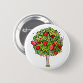 Liebe Tree Button (Vorne & Hinten)