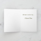 Liebe Tree Card Karte (Innenseite)