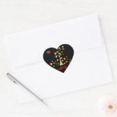 Liebe Tree Heart Sticker (Umschlag)