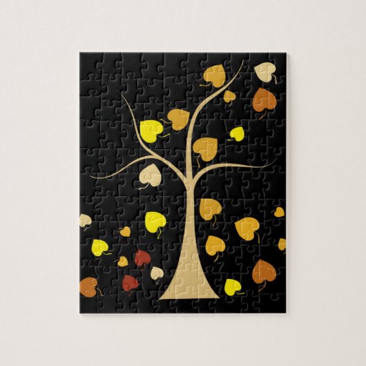 Liebe Tree Jigsaw Puzzle (Vertikal)