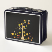 Liebe Tree Metal Lunch Box (Rückseite)
