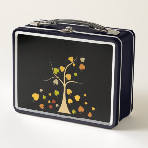 Liebe Tree Metal Lunch Box