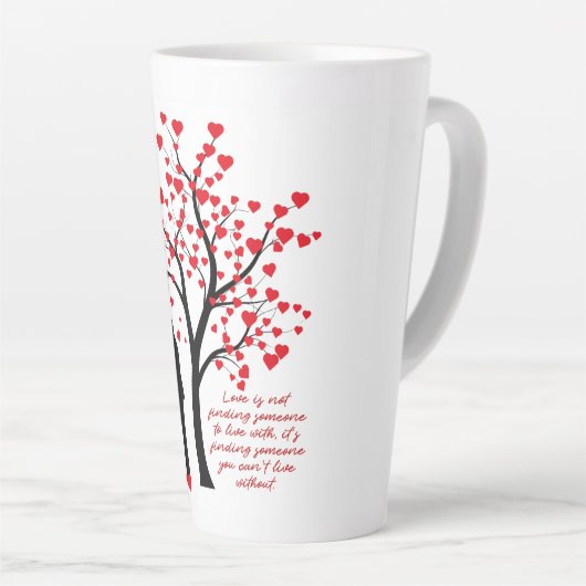 Liebe Tree Milchtasse (Rechte Ecke)