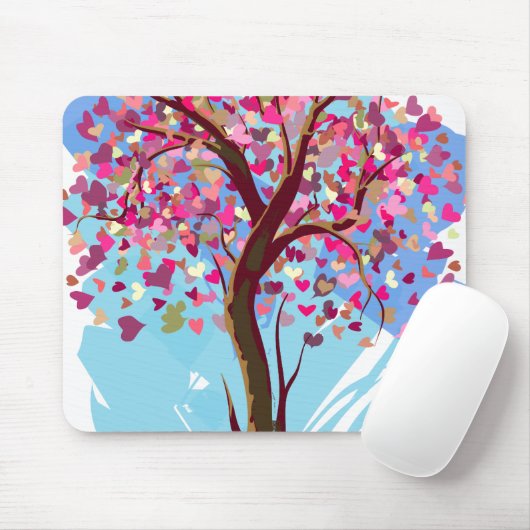 Liebe Tree Mousepad (Mit Mouse)