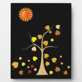 Liebe Tree Plaque Fotoplatte (Vorderseite)