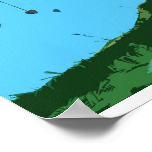 Liebe Tree Poster (Ecke)