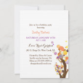 Liebe Trees 80. Geburtstagsparty Einladung (Rückseite)