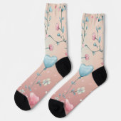 Liebe treibt umher socken (Linkes Detail)