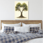 Liebe Tremauer Kunst Leinwanddruck (Insitu (Schlafzimmer))