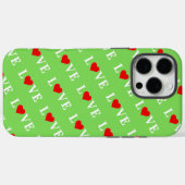 LIEBE Trending Lime Green Moderne Elegante Case-Mate iPhone Hülle (Rückseite (Horizontal))