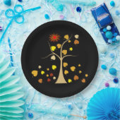 Liebe Treppenpapierplatte Pappteller (Party)