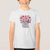 Liebe Tri-Blend Shirt (Vorderseite)